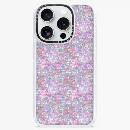 iPhone 16 Pro Max Case Classic — Pastel Twilight Glitter