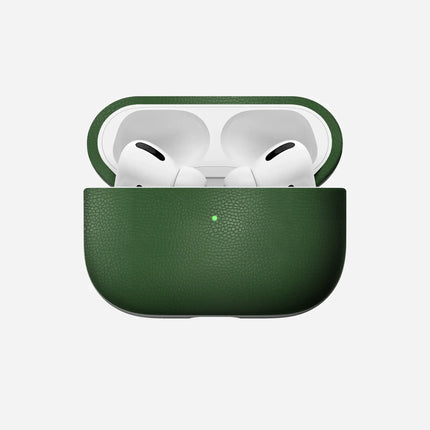 The AirPods Pro Dark Green Case Personalised Name Gold