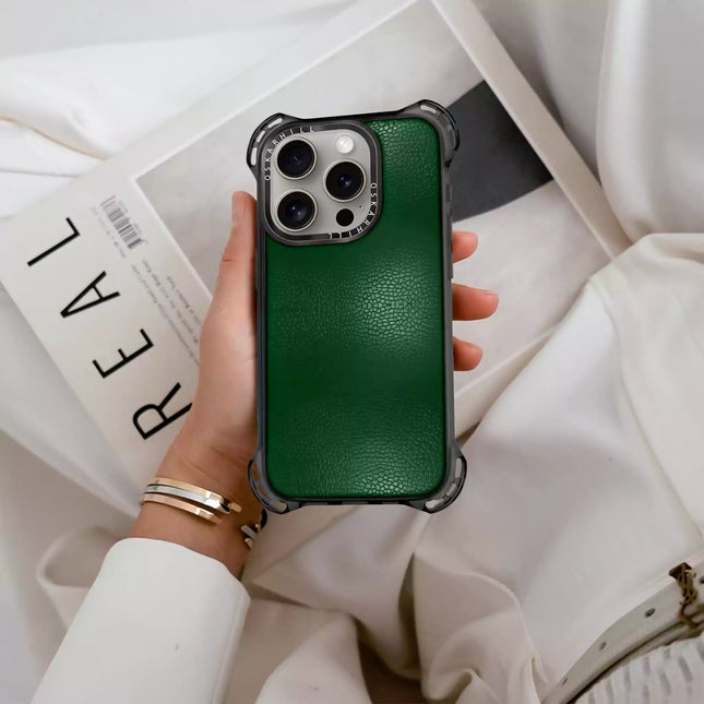 iPhone 15 Pro Max Case Bounce — Dark Green