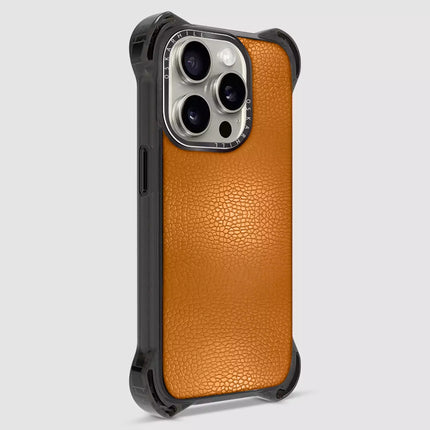 iPhone 16 Pro Max Case Bounce Leather — Ruddy Brown