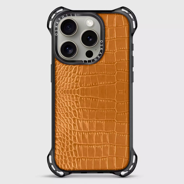 iPhone 14 Pro Max Case Alligator Bounce — Ruddy Brown