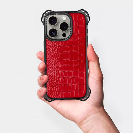 iPhone 14 Pro Case Alligator Bounce — Cornell Red