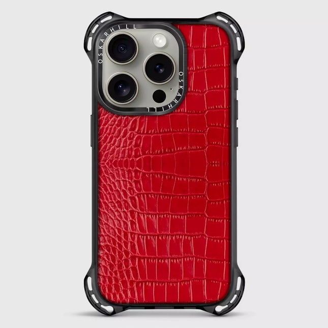 iPhone 13 Pro Max Case Alligator Bounce — Cornell Red