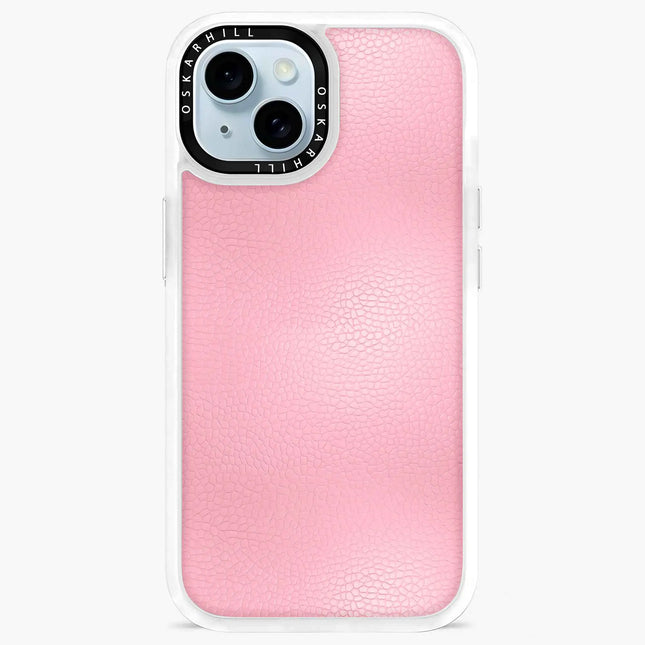 iPhone 14 Case Classic Leather — Baby Pink