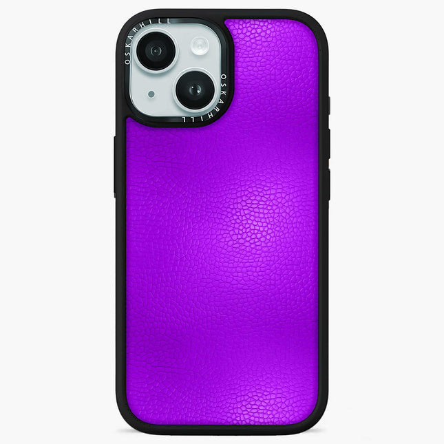 iPhone 14 Plus Case Elite Leather — Dark Violet