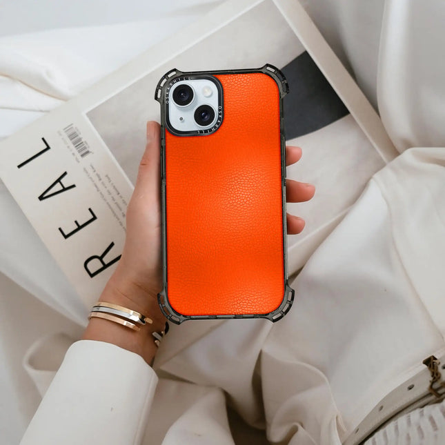 iPhone 15 Plus Case Bounce — Reddish Orange