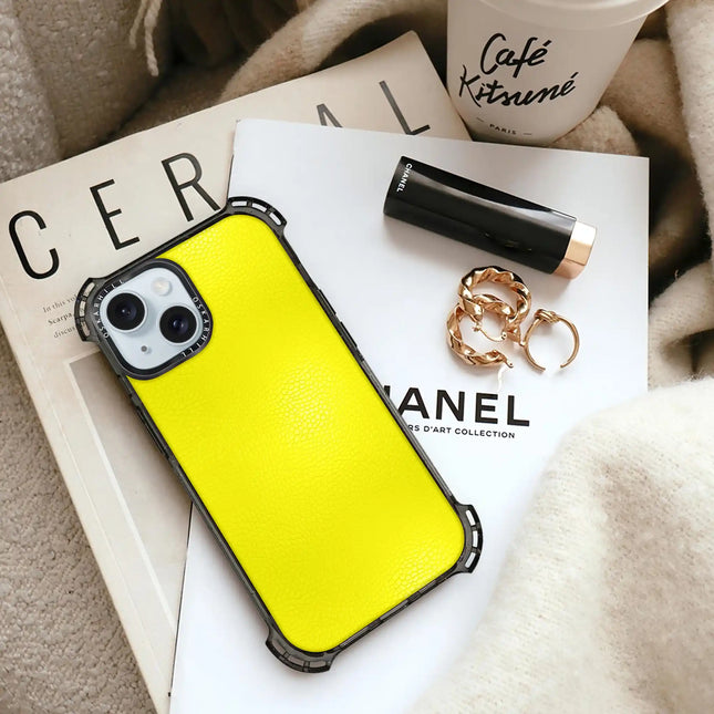 iPhone 15 Plus Case Bounce — Lemon Yellow