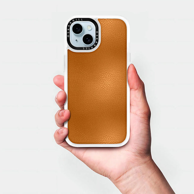 iPhone 15 Plus Case Classic Leather — Ruddy Brown