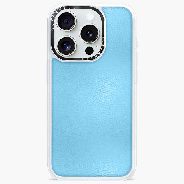 iPhone 16 Pro Max Case Classic Leather — Sky Blue