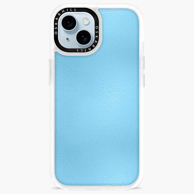 iPhone 13 Case Classic Leather — Sky Blue