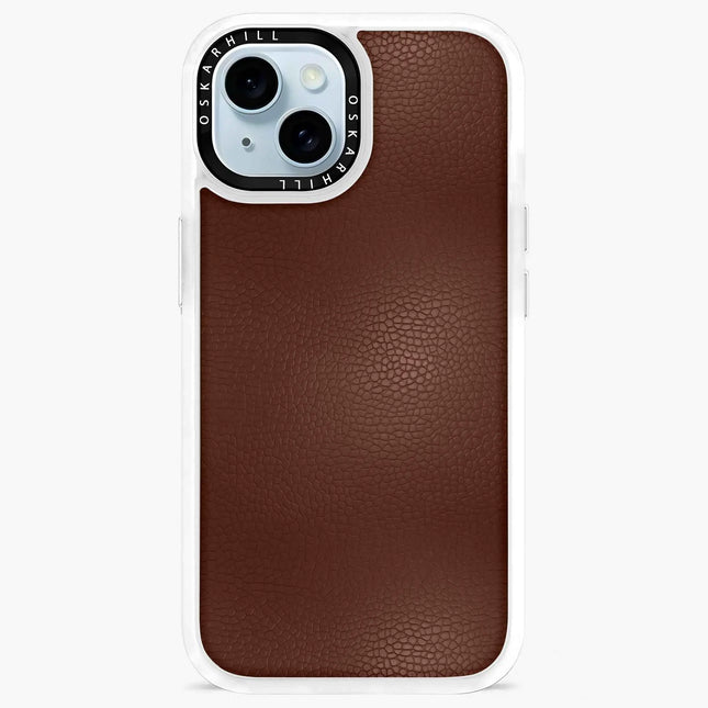 iPhone 13 Mini Case Classic Leather — Crater Brown