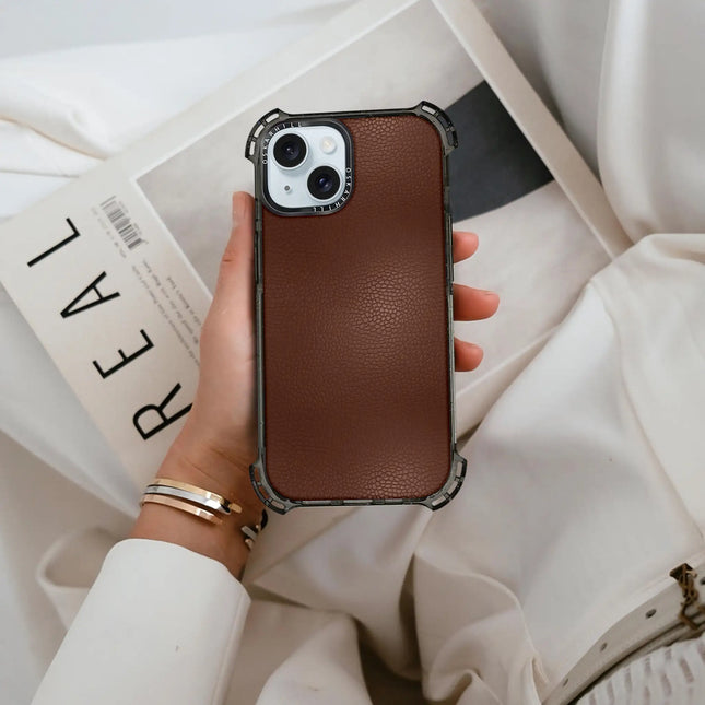 iPhone 15 Case Bounce — Crater Brown