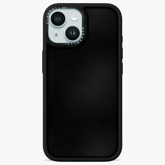 iPhone 13 Mini Case Elite Leather — Smoky Black