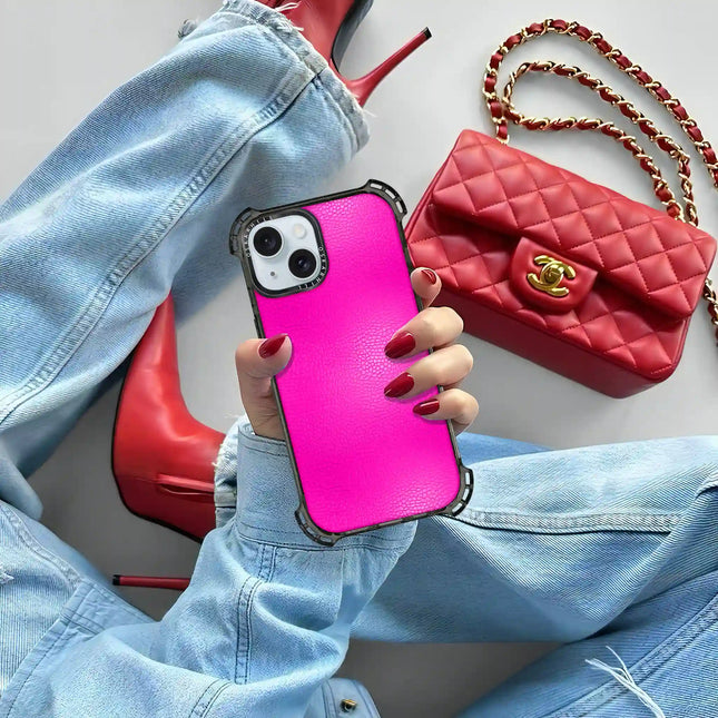 iPhone 14 Plus Case Bounce — Shocking Pink