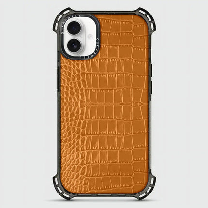 iPhone 16 Plus Case Alligator Bounce — Ruddy Brown