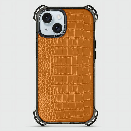 iPhone 15 Case Alligator Bounce — Ruddy Brown