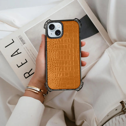 iPhone 13 Mini Case Alligator Bounce — Ruddy Brown