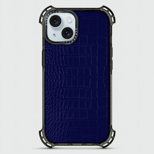 iPhone 14 Case Alligator Bounce — Night Blue