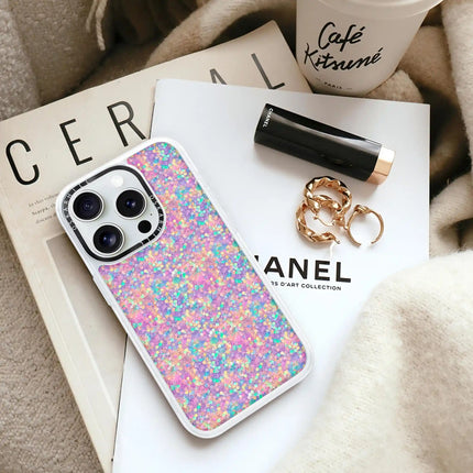 iPhone 13 Pro Max Case Classic — Rainbow Dream Glitter