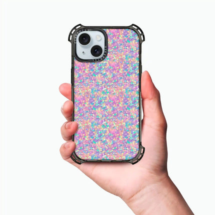 iPhone 13 Case Bounce — Rainbow Dream Glitter