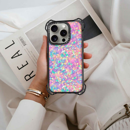 iPhone 14 Pro Max Case Bounce — Rainbow Dream Glitter