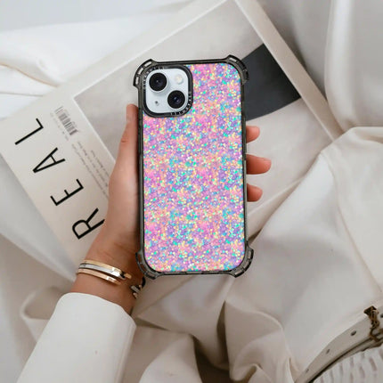 iPhone 14 Case Bounce — Rainbow Dream Glitter