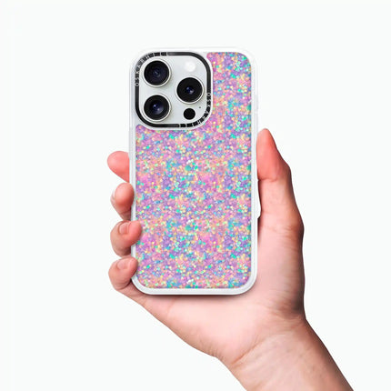 iPhone 16 Pro Case Classic — Rainbow Dream Glitter