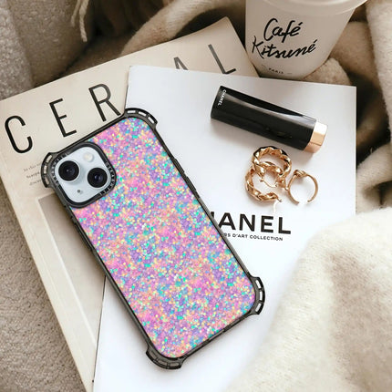 iPhone 13 Case Bounce — Rainbow Dream Glitter