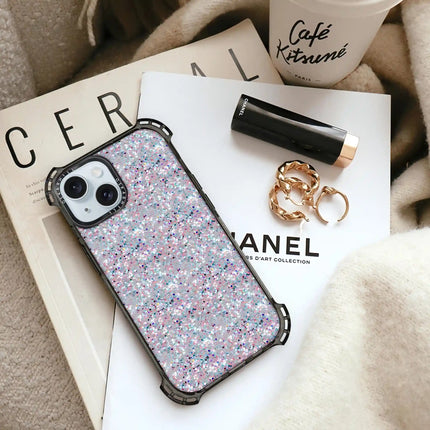 iPhone 15 Case Bounce — Starlight Frost Glitter