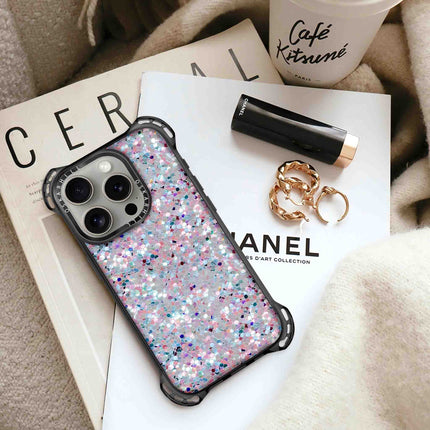 iPhone 15 Pro Max Case Bounce — Starlight Frost Glitter