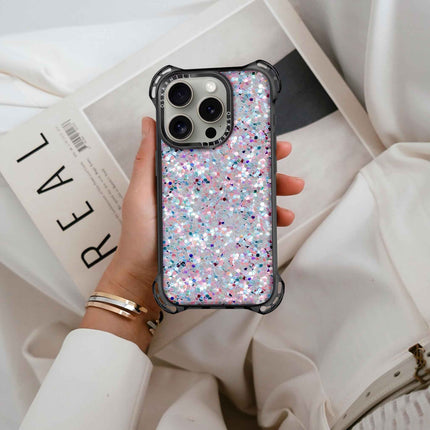 iPhone 14 Pro Case Bounce — Starlight Frost Glitter