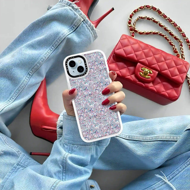 iPhone 15 Case Classic — Starlight Frost Glitter