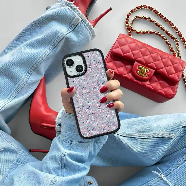 iPhone 13 Mini Case Elite — Starlight Frost Glitter