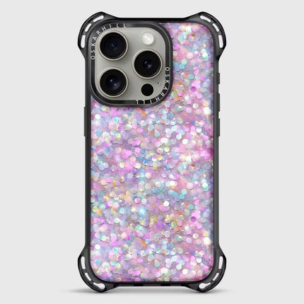 iPhone 14 Pro Case Bounce — Pastel Twilight Glitter