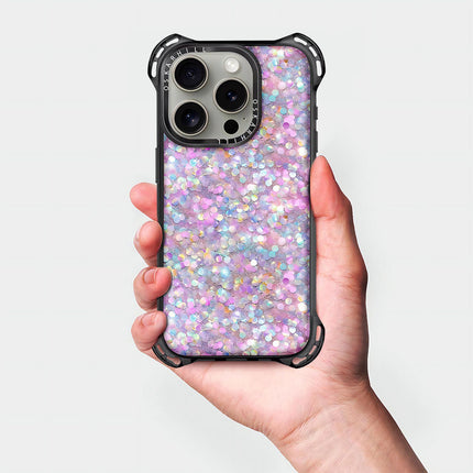 iPhone 14 Pro Case Bounce — Pastel Twilight Glitter