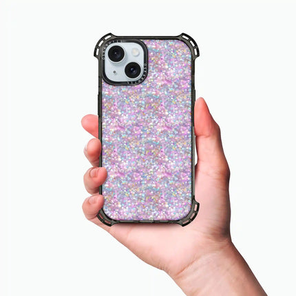 iPhone 15 Plus Case Bounce — Pastel Twilight Glitter