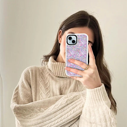 iPhone 14 Case Classic — Pastel Twilight Glitter