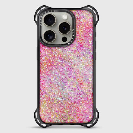 iPhone 16 Pro Max Case Bounce — Pink Glitter