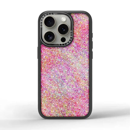 iPhone 14 Pro Max Case Elite — Pink Glitter