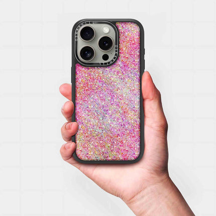 iPhone 13 Pro Max Case Elite — Pink Glitter