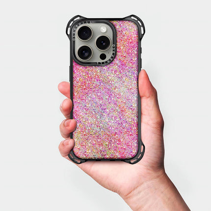 iPhone 13 Pro Case Bounce — Pink Glitter