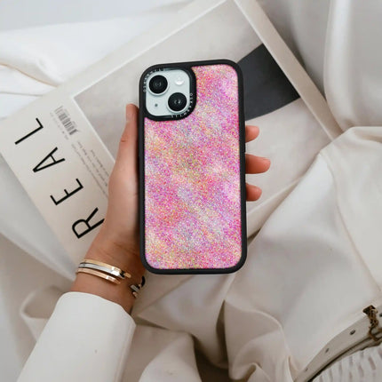 iPhone 15 Case Elite — Pink Glitter