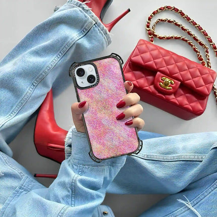 iPhone 14 Plus Case Bounce — Pink Glitter