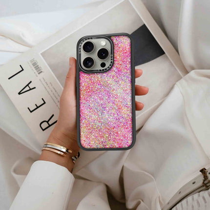 iPhone 15 Pro Case Elite — Pink Glitter