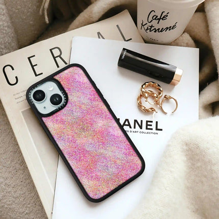 iPhone 14 Plus Case Elite — Pink Glitter