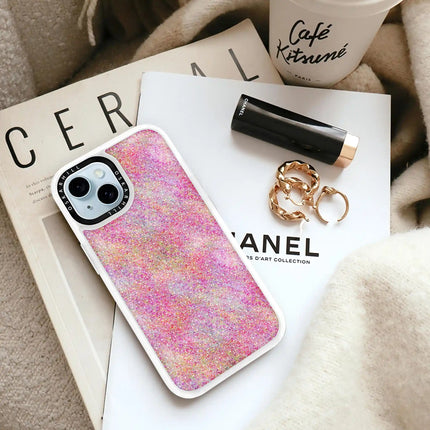 iPhone 14 Plus Case Classic — Pink Glitter