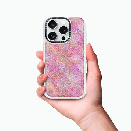 iPhone 13 Pro Case Classic — Pink Glitter