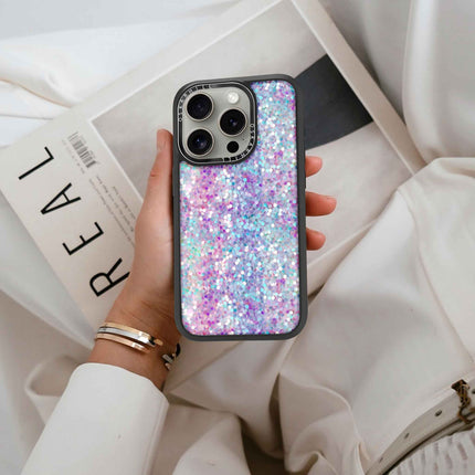 iPhone 13 Pro Case Elite — Pastel Purple-Blue Glitter