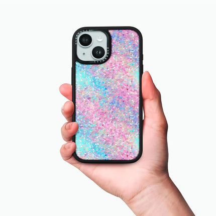 iPhone 15 Case Elite — Multicolor Glitter