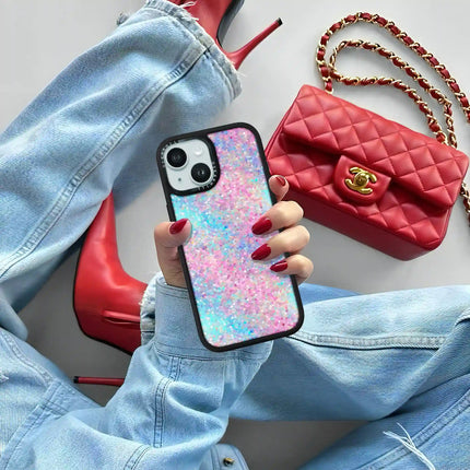 iPhone 15 Case Elite — Multicolor Glitter